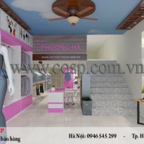 Thiết kế shop thời trang nữ - Chị Quỳnh - Bắc Ninh